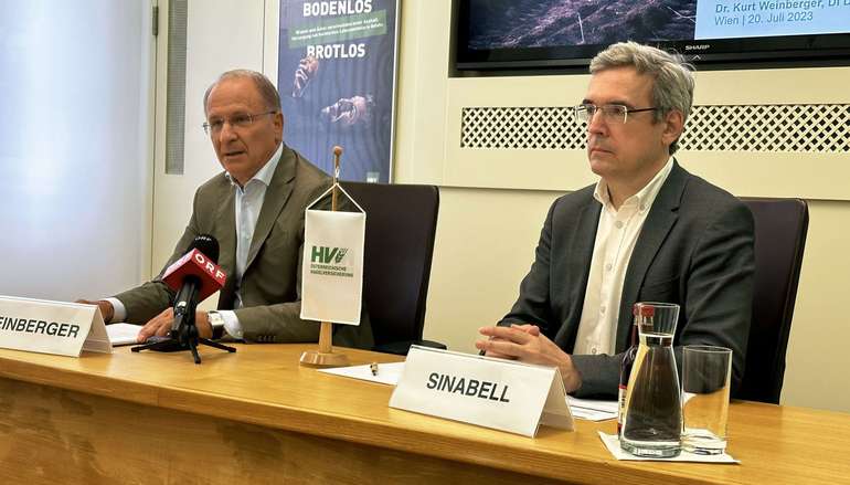 PK Weinberger und Sinabell 20.07.2023 PK Weinberger und Sinabell 20.07.2023