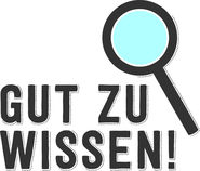 GUT ZU WISSEN Logo Blau