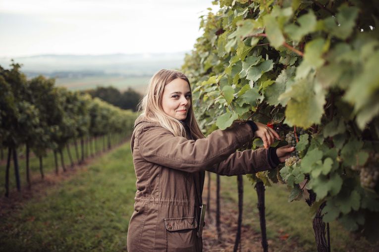 Sophie Hromatka.jpg © Winzerhof Erber/Chris Laister Sophie Hromatka.jpg © Winzerhof Erber/Chris Laister