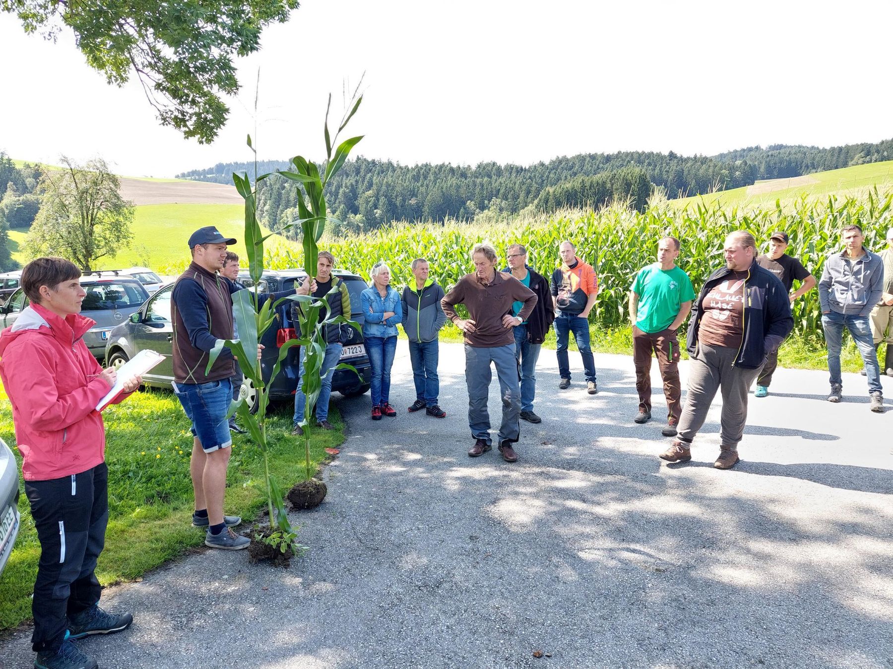 Feldtag des Biokompetenzzentrums Schlägl, Putzleinsdorf, 31.08.2023 Feldtag des Biokompetenzzentrums Schlägl, Putzleinsdorf, 31.08.2023