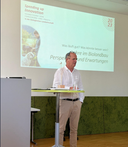 Speeding up Innovation zur  biologischen Landwirtschaft Sept. 2023