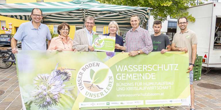 Wasserschutzgemeinde Feldkirchen © LK Steiermark/Foto Fischer Wasserschutzgemeinde Feldkirchen © LK Steiermark/Foto Fischer