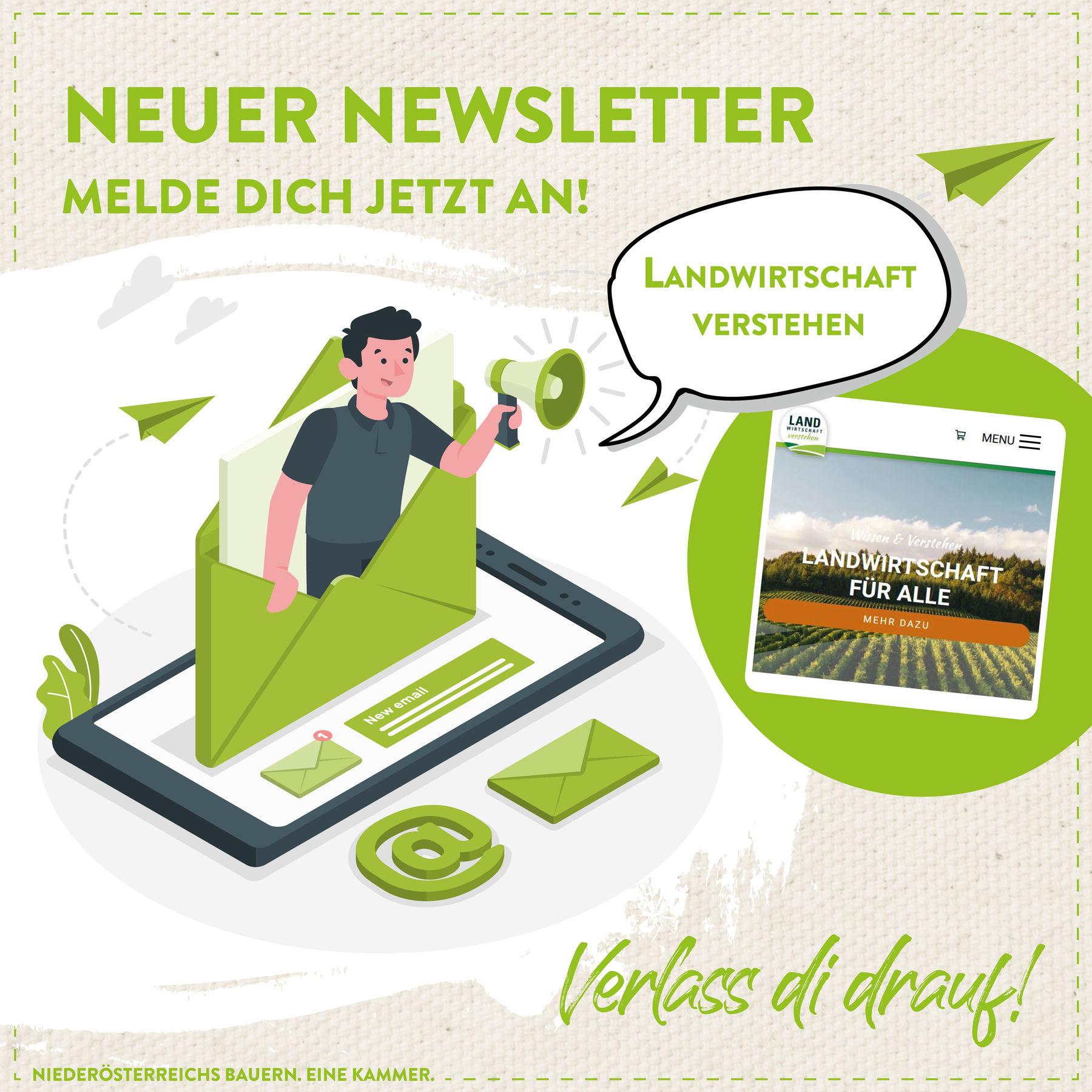 Newsletter_Landwirtschaft verstehen2.jpg © Marlene Weitzenböck/LK Niederösterreich Newsletter_Landwirtschaft verstehen2.jpg © Marlene Weitzenböck/LK Niederösterreich