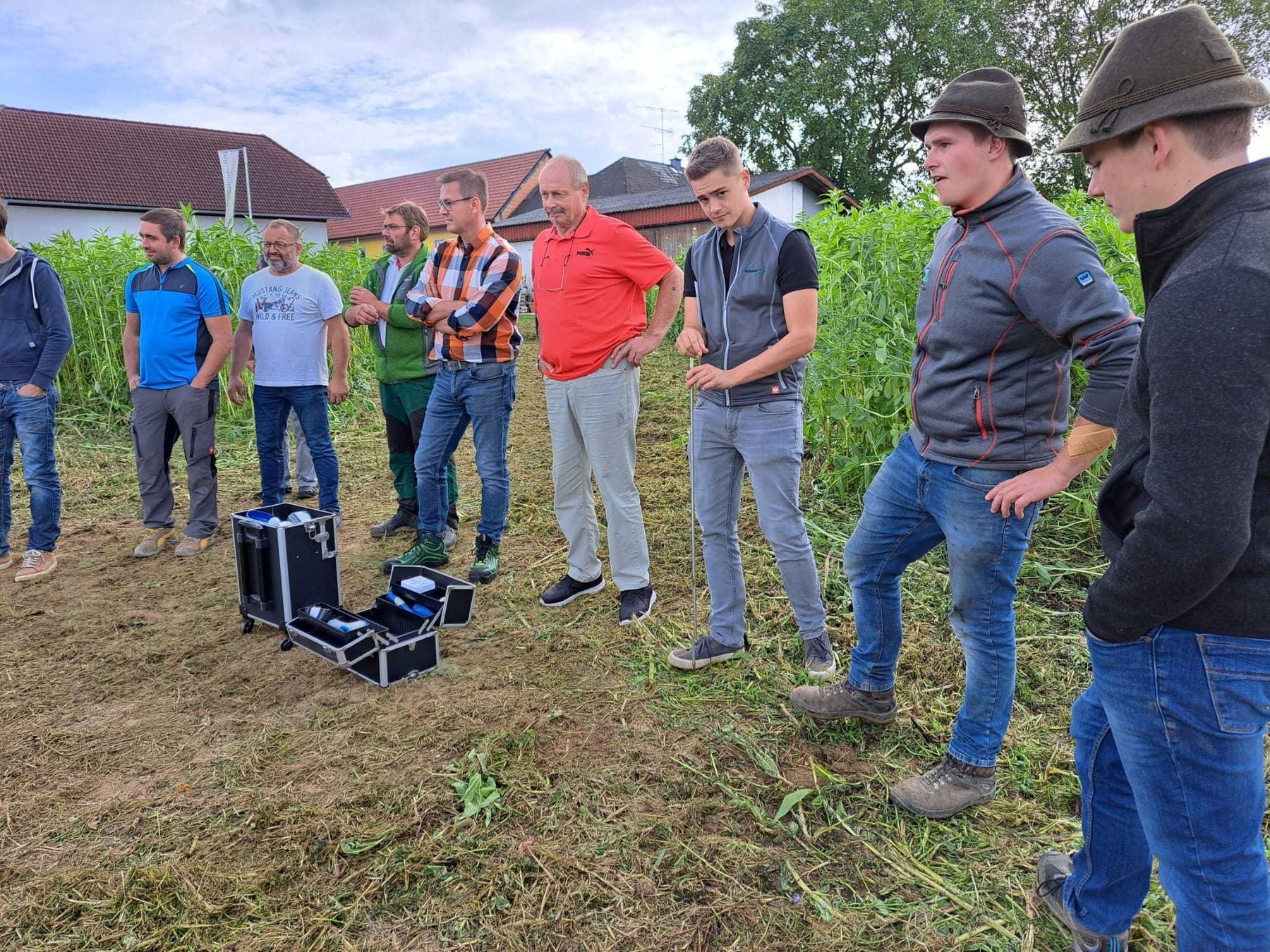 Die Themen Bodenuntersuchung und Bodenkoffer wurden gestern beim AK Treffen in Vorchdorf intensiv diskutiert. Danke für das rege Interesse! © BWSB