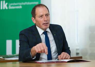 Josef Moosbrugger. Präsident der Landwirtschaftskammer Österreich © LKÖ/APA/Fotoservice Schedl