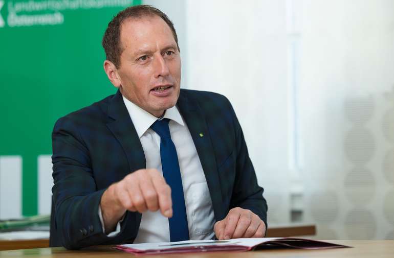 Josef Moosbrugger. Präsident der Landwirtschaftskammer Österreich © LKÖ/APA/Fotoservice Schedl