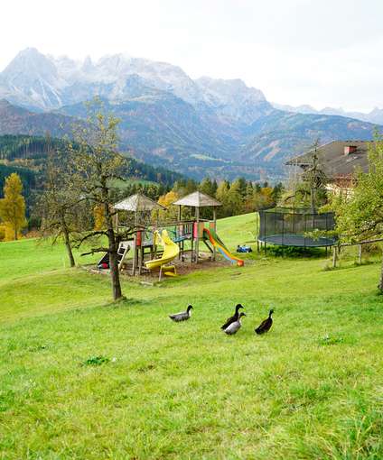 Mit Freude und Elan bei der Sache – Steinerhof in Werfenweng.jpg © Kronreif Mit Freude und Elan bei der Sache – Steinerhof in Werfenweng.jpg © Kronreif