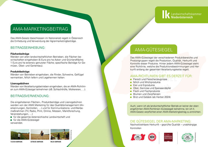 Infoblatt_AMA-Marketingbeitrag.jpg © LK Niederösterreich