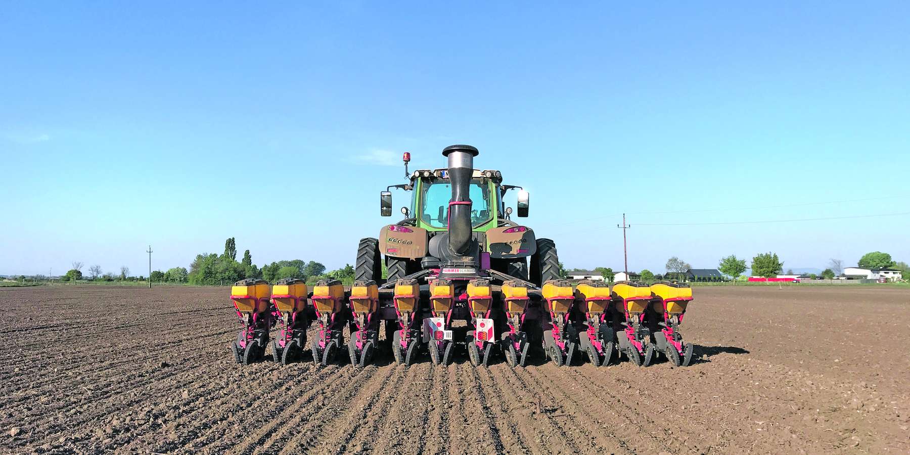 Maisaussaat © Innovation Farm/Butzenlechner