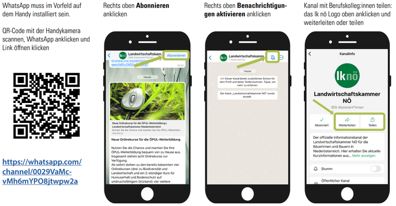 Whatsapp Kanal abonnieren.png © LK Niederösterreich Whatsapp Kanal abonnieren.png © LK Niederösterreich