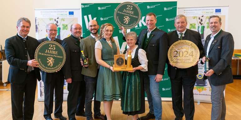 Kürbiskernöl-Prämierung © LK Steiermark/Kristoferitsch Kürbiskernöl-Prämierung © LK Steiermark/Kristoferitsch