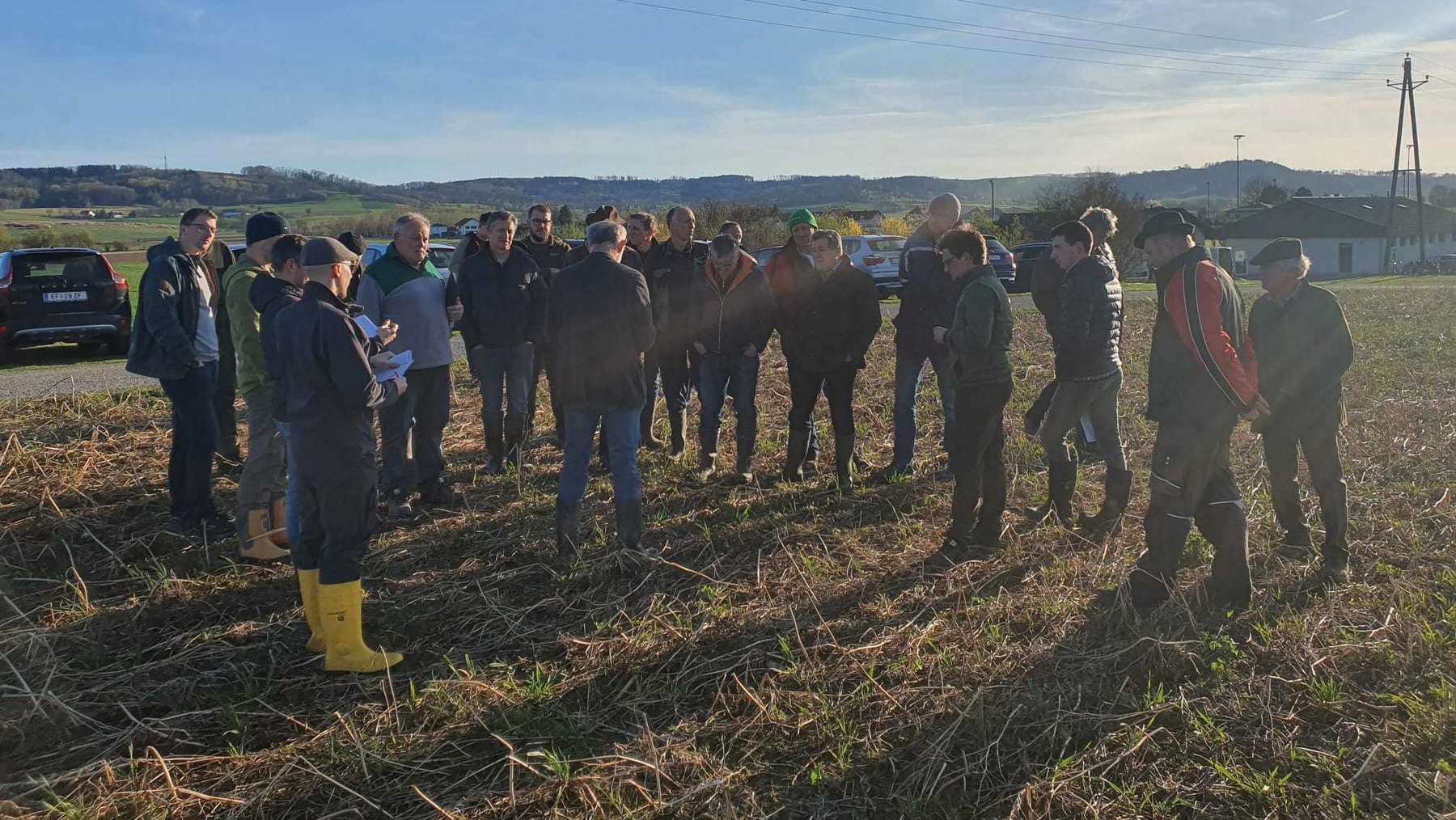 Feldbegehungen in Alkoven und Kematen, 25. März 2024 Feldbegehungen in Alkoven und Kematen, 25. März 2024