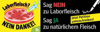 Banner Petition Laborfleisch © LK Steiermark