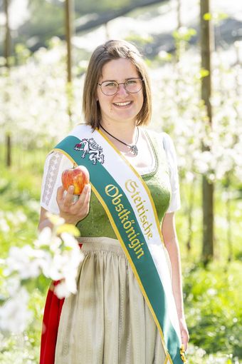 Obstkönigin Kristin I. aus St. Ruprecht/Raab © LK Steiermark/Foto Fischer