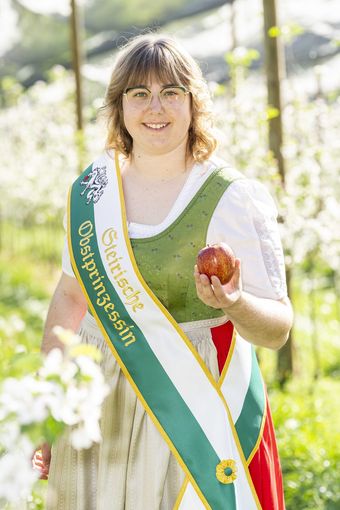 Obstprinzessin Andrea I. aus Oberfeistritz bei Anger © LK Steiermark/Foto Fischer