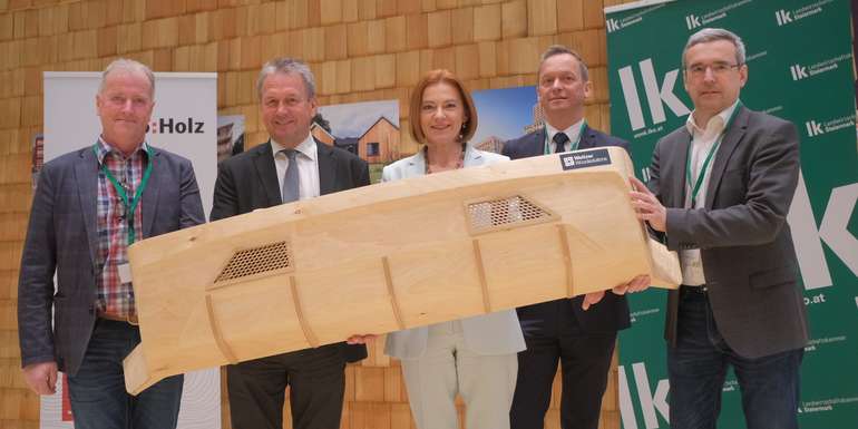 Bild PK Entwaldungsverordnung © LK Steiermark/Danner Bild PK Entwaldungsverordnung © LK Steiermark/Danner