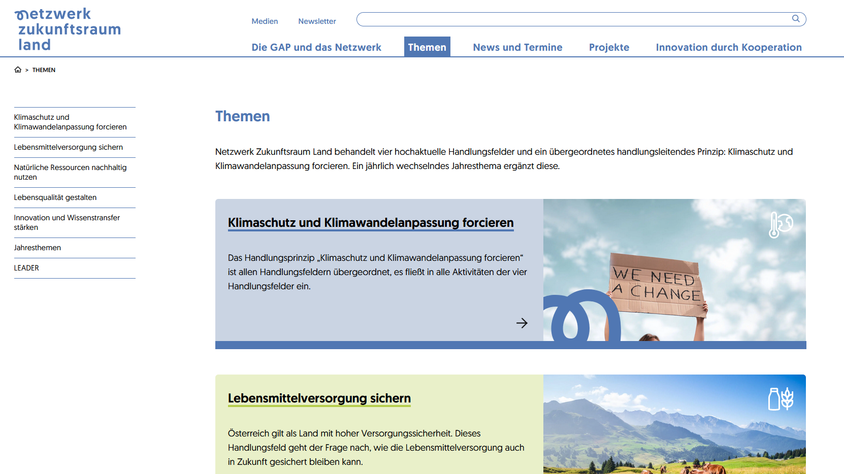 Netzwerk Zukunftsraum Land-Homepage.png © Netzwerk Zukunftsraum Land Netzwerk Zukunftsraum Land-Homepage.png © Netzwerk Zukunftsraum Land
