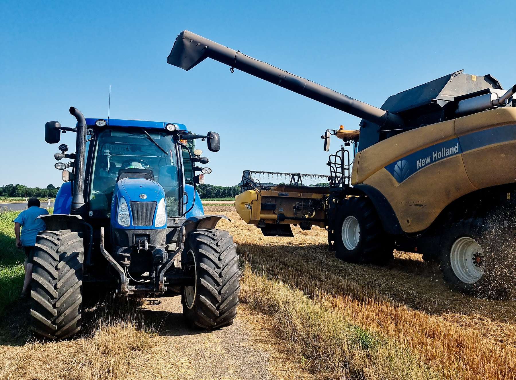Mähdreschen_Traktor.jpg © Tesch-Wessely/LK Burgenland Mähdreschen_Traktor.jpg © Tesch-Wessely/LK Burgenland