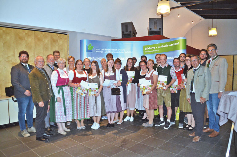 136 neue land- und forstwirtschaftliche  Facharbeiter für Salzburg.jpg © LFA 136 neue land- und forstwirtschaftliche  Facharbeiter für Salzburg.jpg © LFA