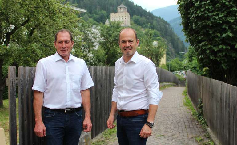LKÖ-Präsident Josef Moosbrugger (l.) mit LK-Tirol Präsident Josef Hechenberger. © LK Tirol LKÖ-Präsident Josef Moosbrugger (l.) mit LK-Tirol Präsident Josef Hechenberger. © LK Tirol