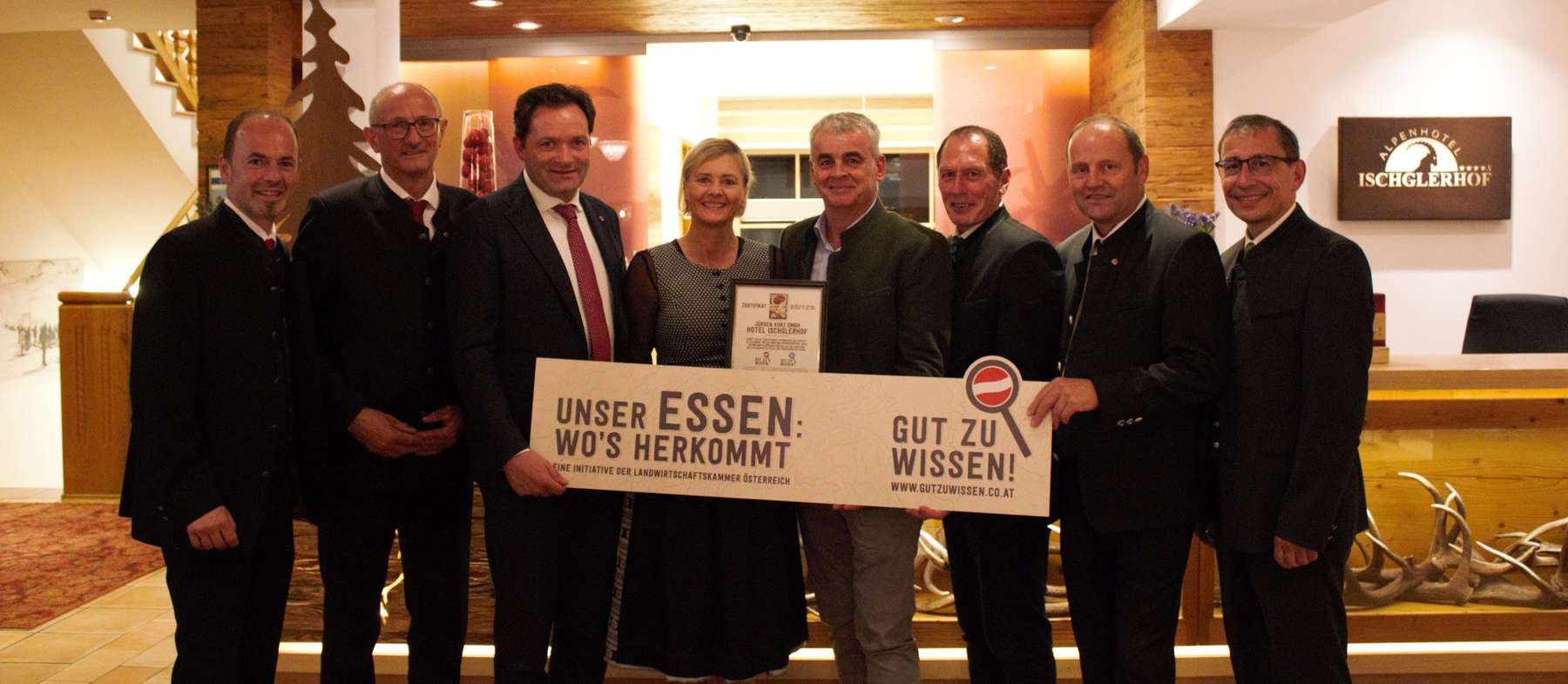 Gut zu Wissen-Zertifikatsverleihung an den Ischglerhof in Tirol.jpg © LKÖ/Jung-Leithner Gut zu Wissen-Zertifikatsverleihung an den Ischglerhof in Tirol.jpg © LKÖ/Jung-Leithner