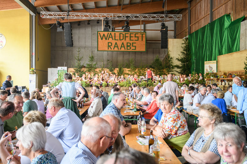 Waldfest Raabs an der Thaya 2024 © Ing. Gerald Pfabigan