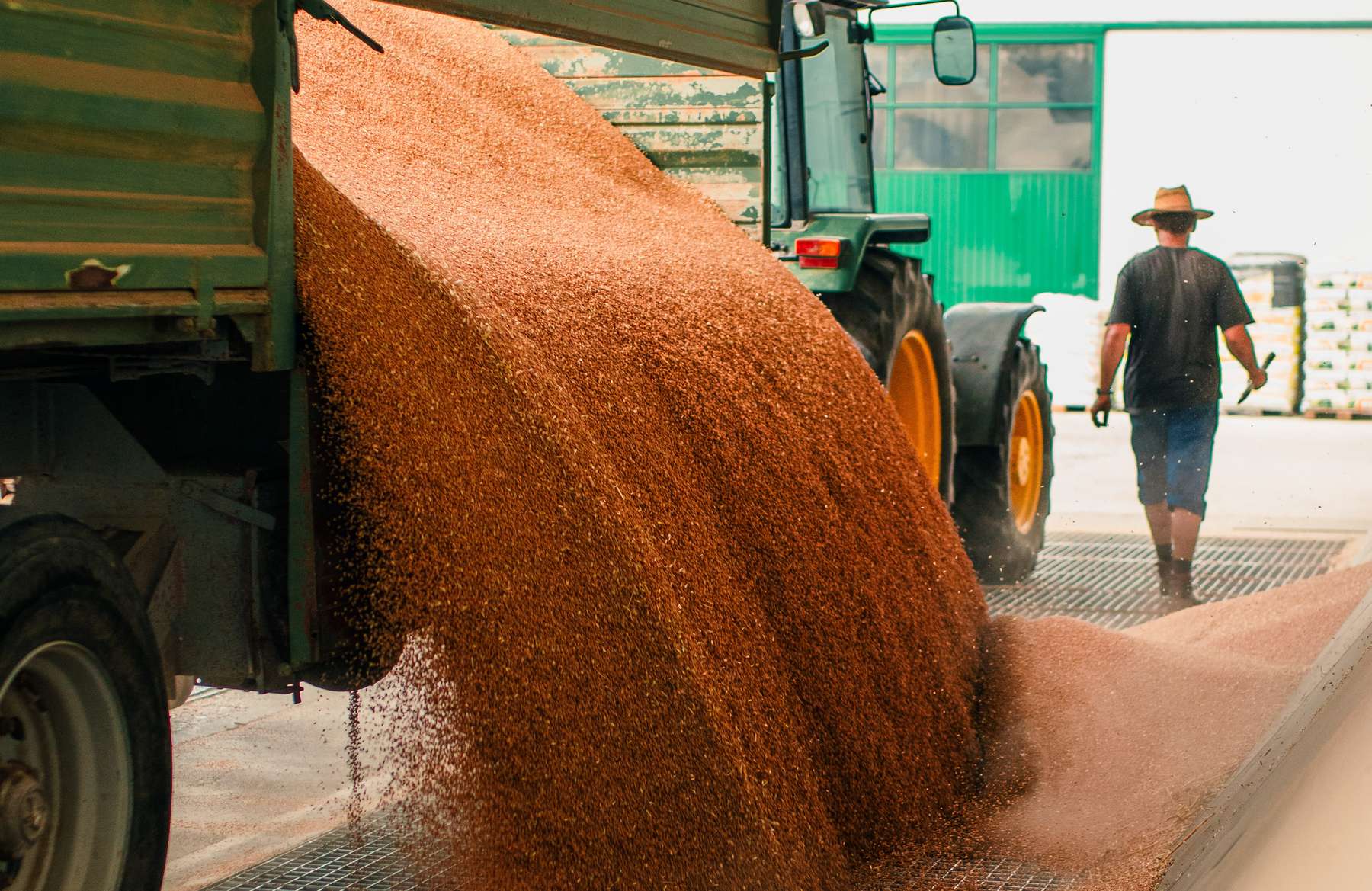 Getreide Anlieferung.jpg © Vinzenz Feitzlmayr Getreide Anlieferung.jpg © Vinzenz Feitzlmayr