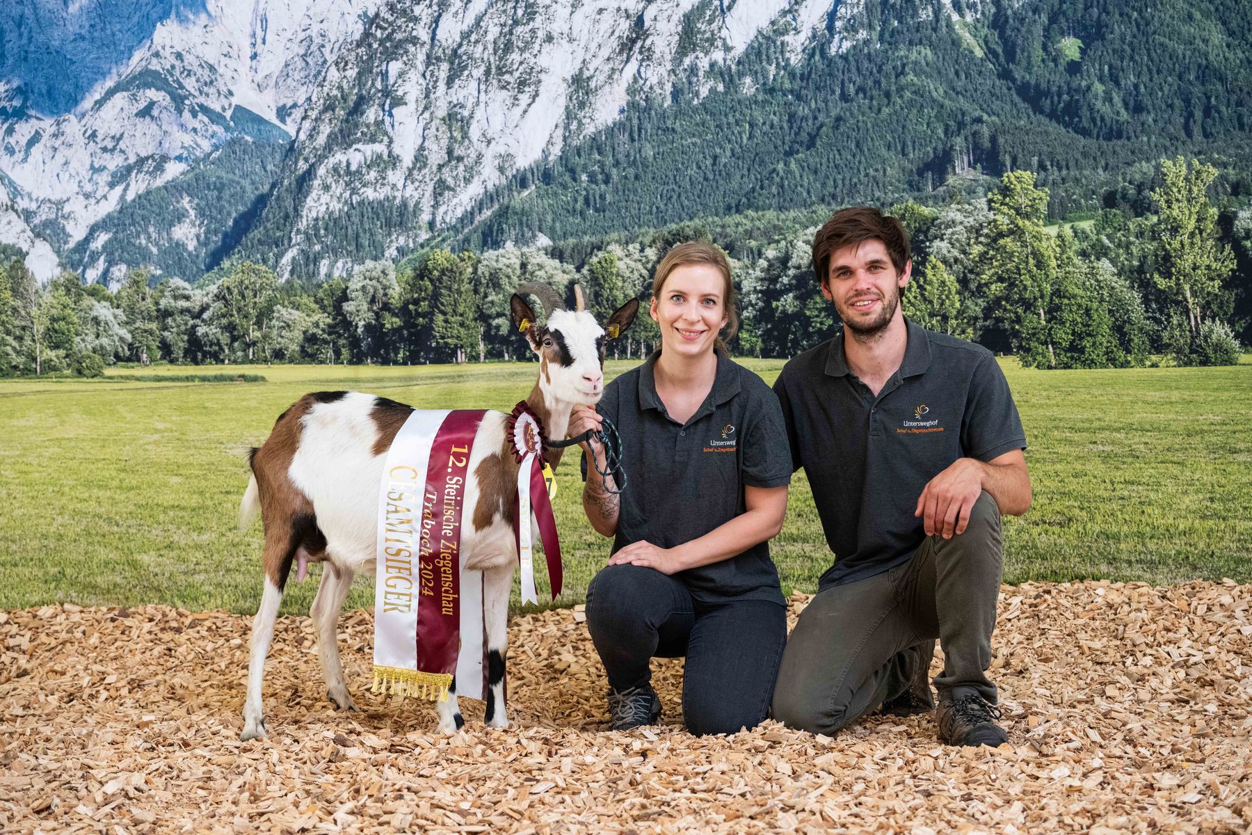 Steirische Ziegenschau 2024 in Traboch © Friedrich Baumann