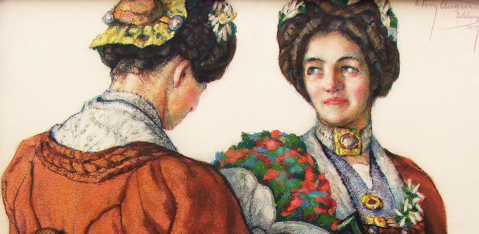 heimat Frauentrachten.jpg © Salzburger Volkskundemuseum