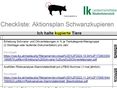 Checkliste Aktionsplan © LK Niederösterreich