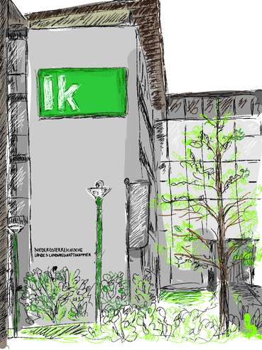 LK Gebäude bunt.jpg © Eva Kail/LK Niederösterreich LK Gebäude bunt.jpg © Eva Kail/LK Niederösterreich