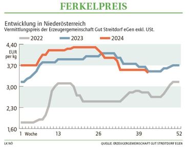 Grafik Ferkelpreis 42_2024.jpg © LK NÖ