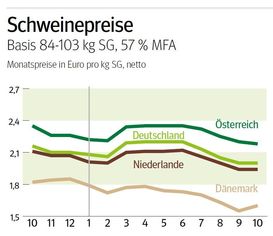 NÖ: Ausblick auf den Schweinemarkt im November