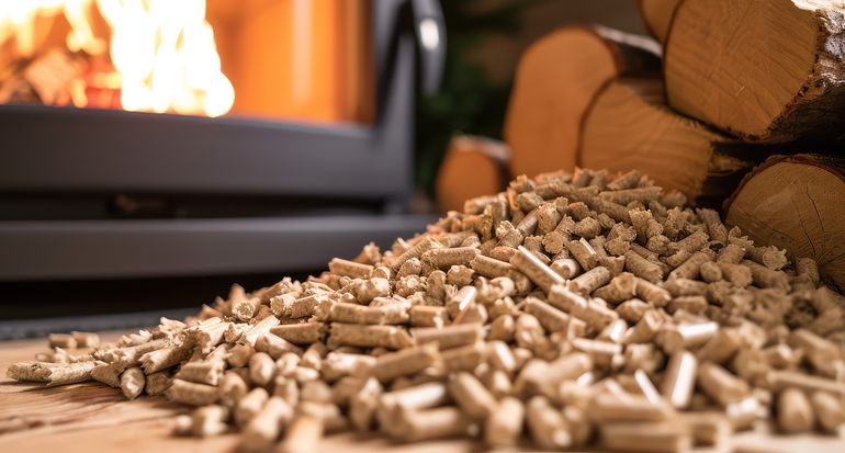 Holz und Pellets Adobe Stock.jpg © Adobe Stock Holz und Pellets Adobe Stock.jpg © Adobe Stock