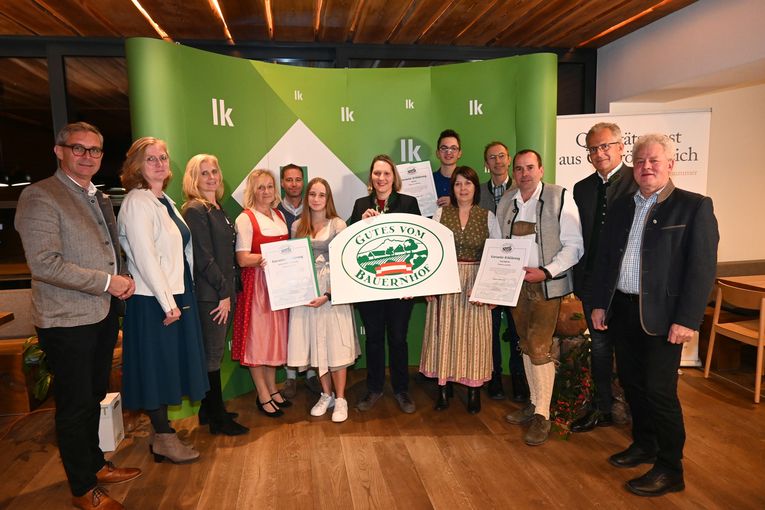 GVB_Verleihung_LK_OÖ.jpg © Landwirtschaftskammer OÖ GVB_Verleihung_LK_OÖ.jpg © Landwirtschaftskammer OÖ