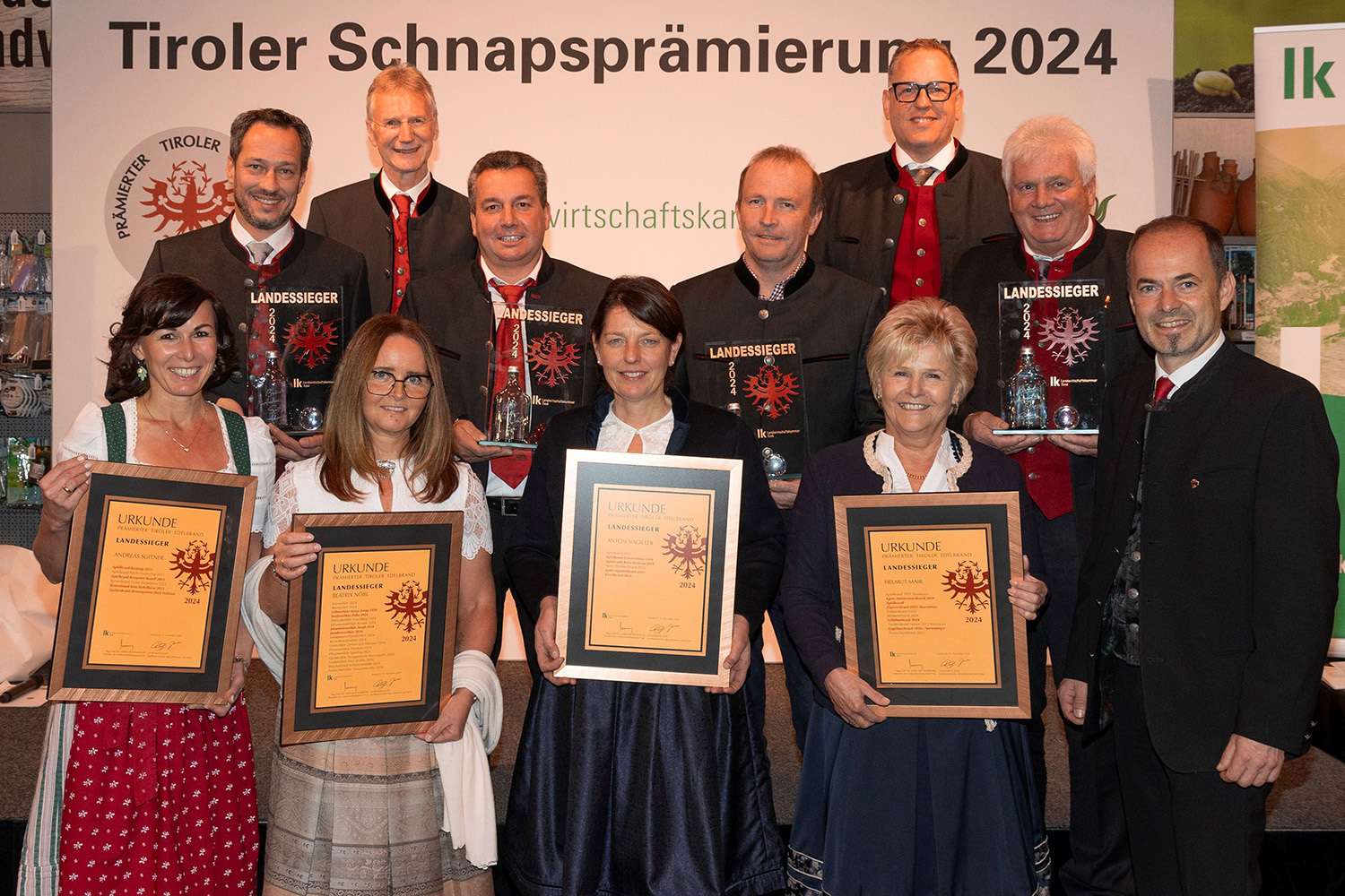 30. Tiroler Schnapsprämierung 2024