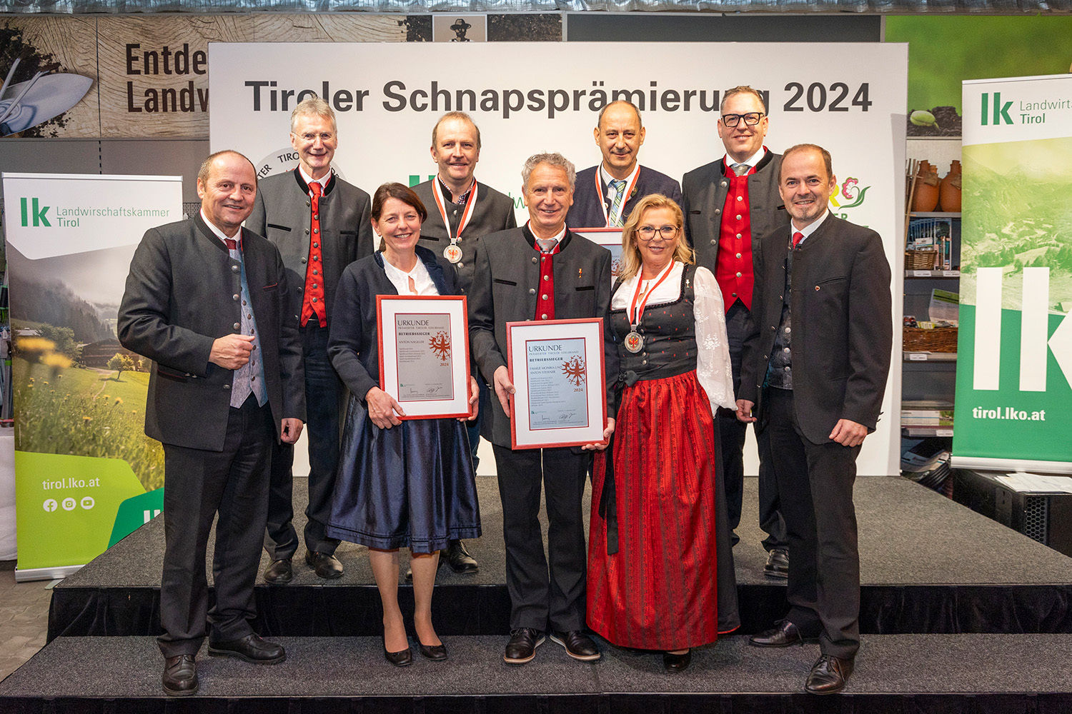 Tiroler Schnapsprämierung 2024 Bezirk Innsbruck-Stadt