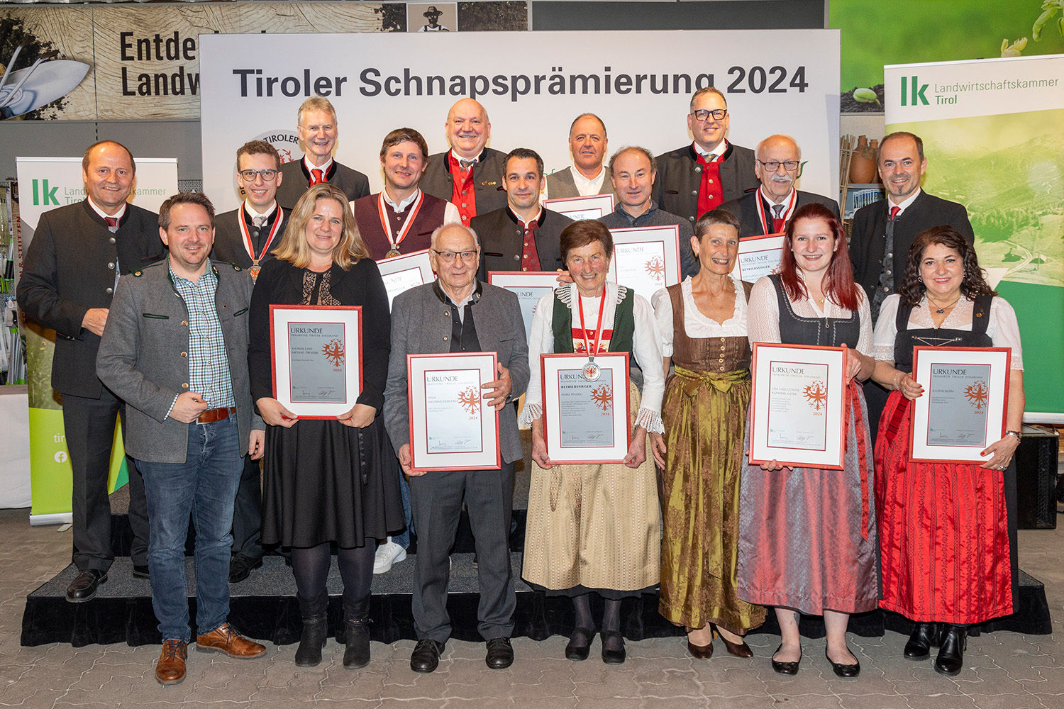 Tiroler Schnapsprämierung 2024 Bezirk Kufstein