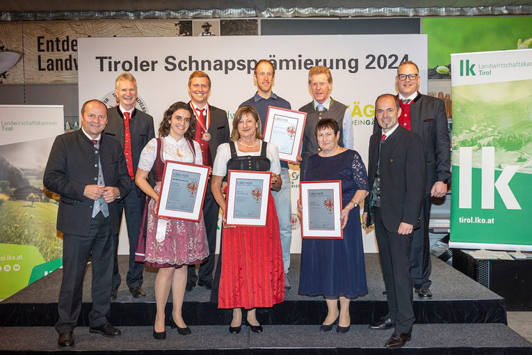 Tiroler Schnapsprämierung 2024 Bezirk Lienz