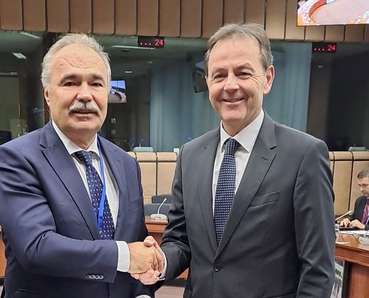 Nikolaus Berlakovich und Istvan Nagy, Landwirtschaftsminister von Ungarn © Gröger/LKÖ