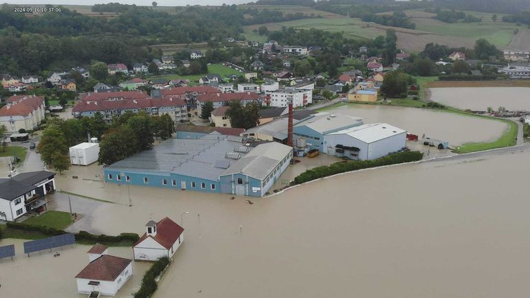 Überschwemmung Stmk.jpg © Bereichsfeuerwehrverband Radkersburg