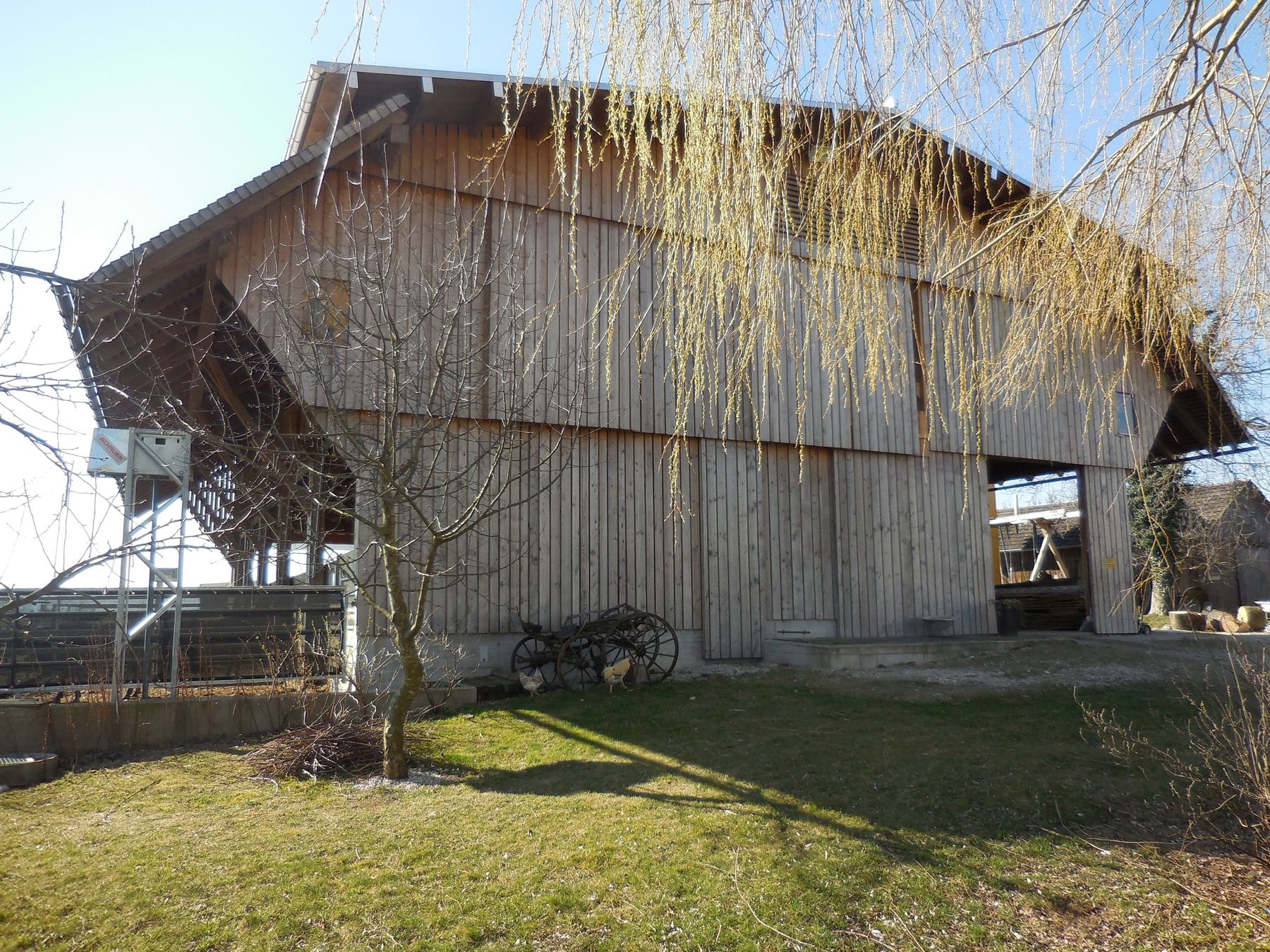 Preisträger in der Kategorie landwirtschaftliche Bauten - Stall für Wagyrinder © LK OÖ, Baureferat