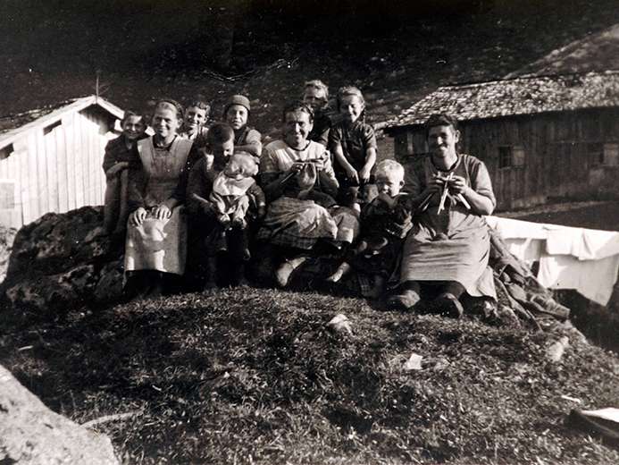 Landwirtschaft früher.jpg © Sammlung Oliver Benvenuti, Vorarlberger Landesbibliothek