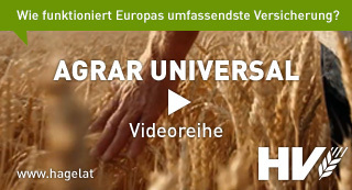 Banner Hagelversicherung Vidoe Agrar Universal © Hagelversicherung