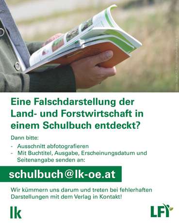 LKÖ/LFI Schulbücher.jpg © Foto: Wirtschaften am Land, Grafik: LKÖ/Siegl