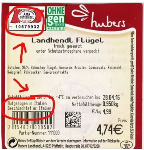 Fehlkennzeichnung.jpg © LK Niederösterreich Fehlkennzeichnung.jpg © LK Niederösterreich
