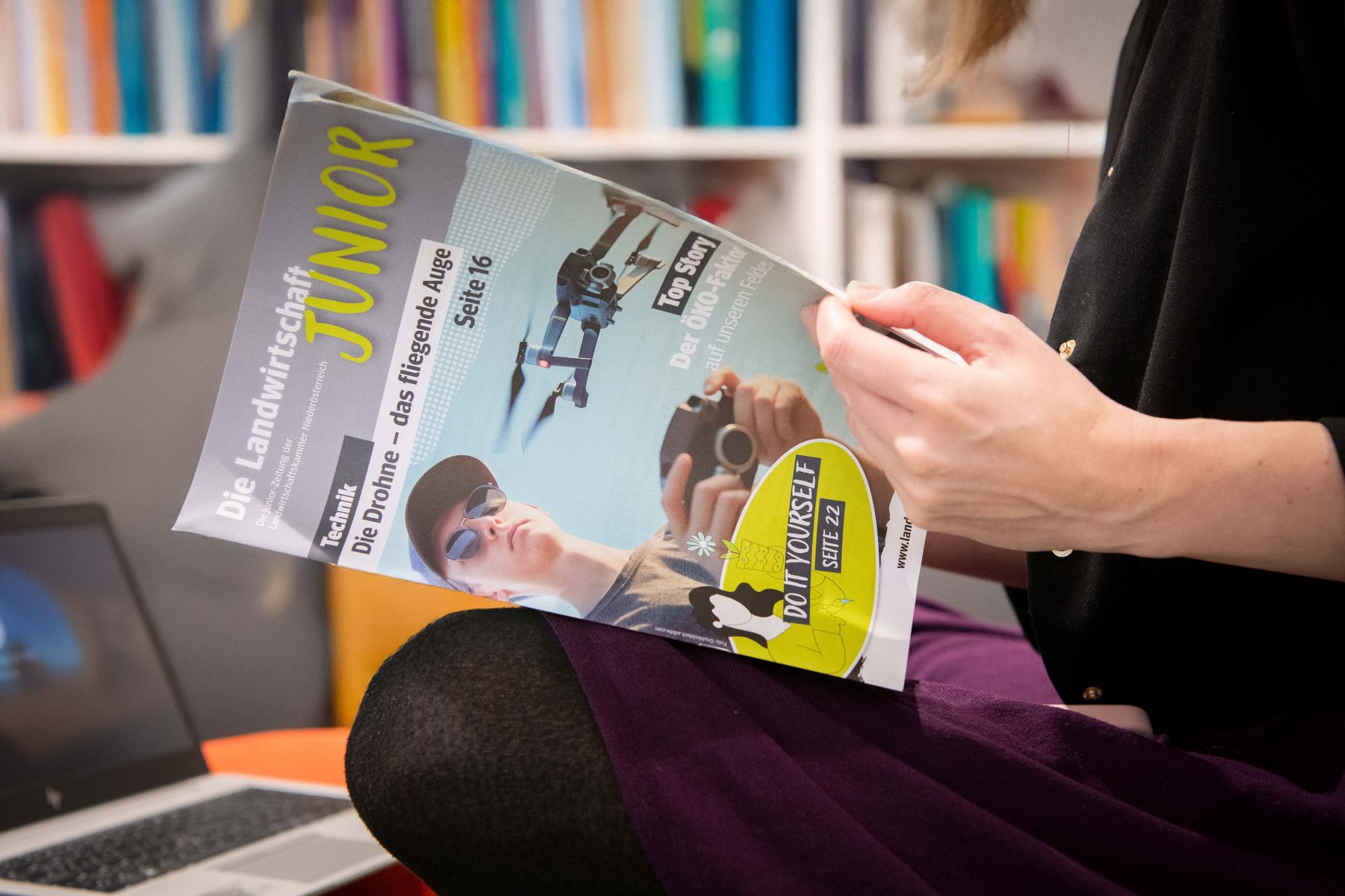 Jugendmagazin  Landwirtschaft JUNIOR  © Eva Lechner/LK Niederösterreich mit KI generiert Jugendmagazin  Landwirtschaft JUNIOR  © Eva Lechner/LK Niederösterreich mit KI generiert