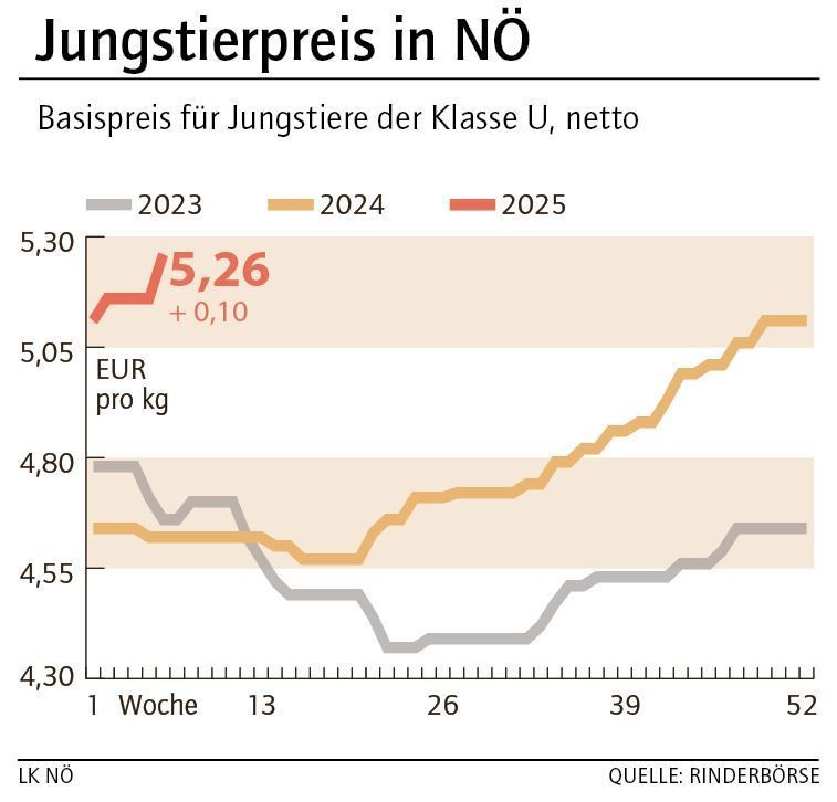 Grafik Stierpreis 6_2025.jpg © LK NÖ Grafik Stierpreis 6_2025.jpg © LK NÖ
