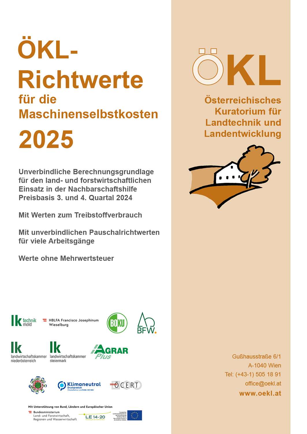 ÖKL-Richtwerte 2025 .jpg © ÖKL ÖKL-Richtwerte 2025 .jpg © ÖKL