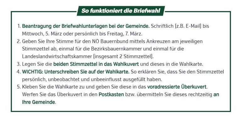 Briefwahl.jpg © LK NÖ